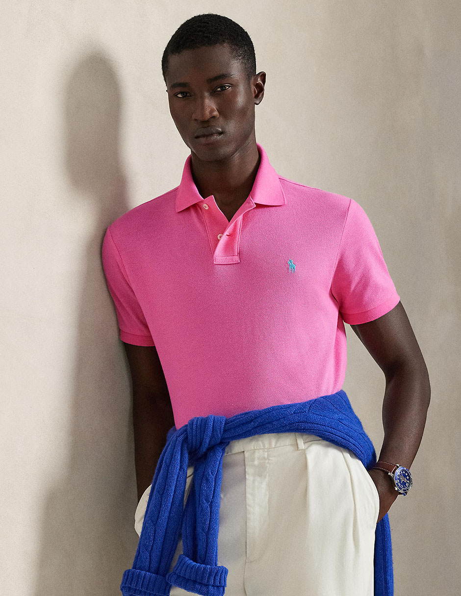 Playera tipo polo para hombre