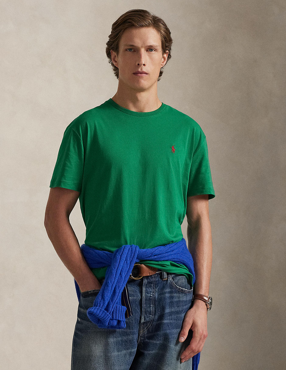 Playera cuello redondo para hombre