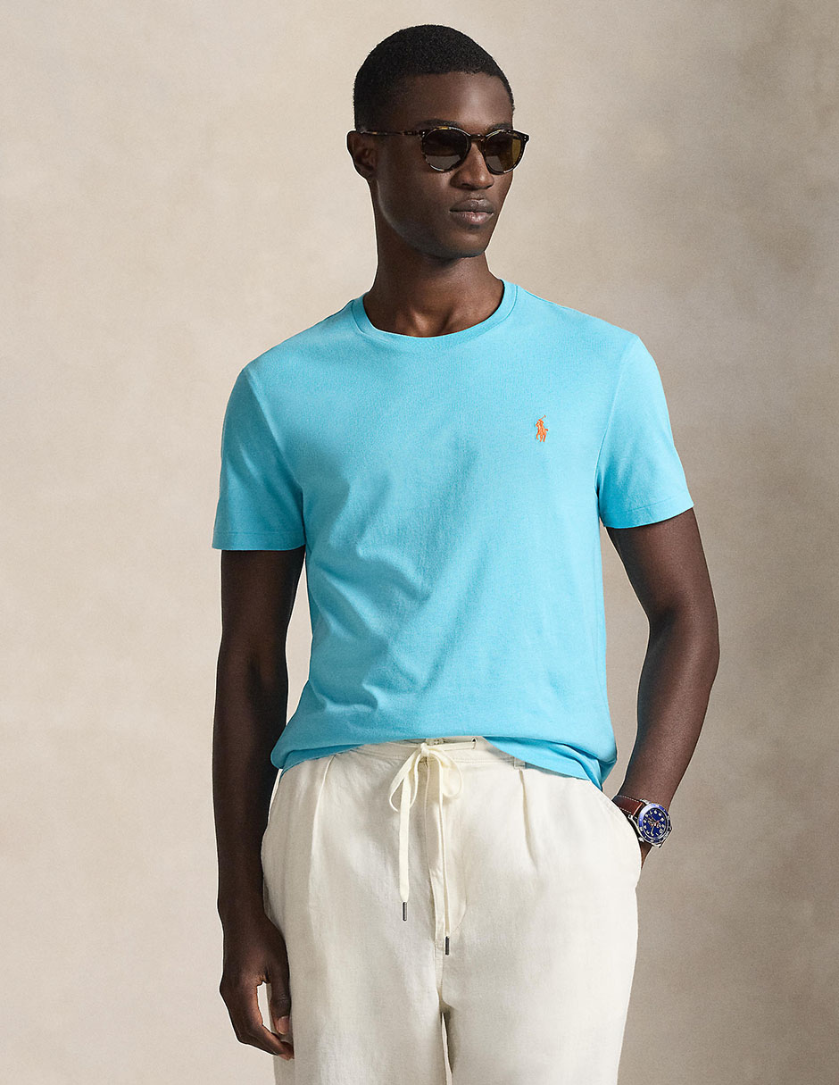 Playera cuello redondo para hombre