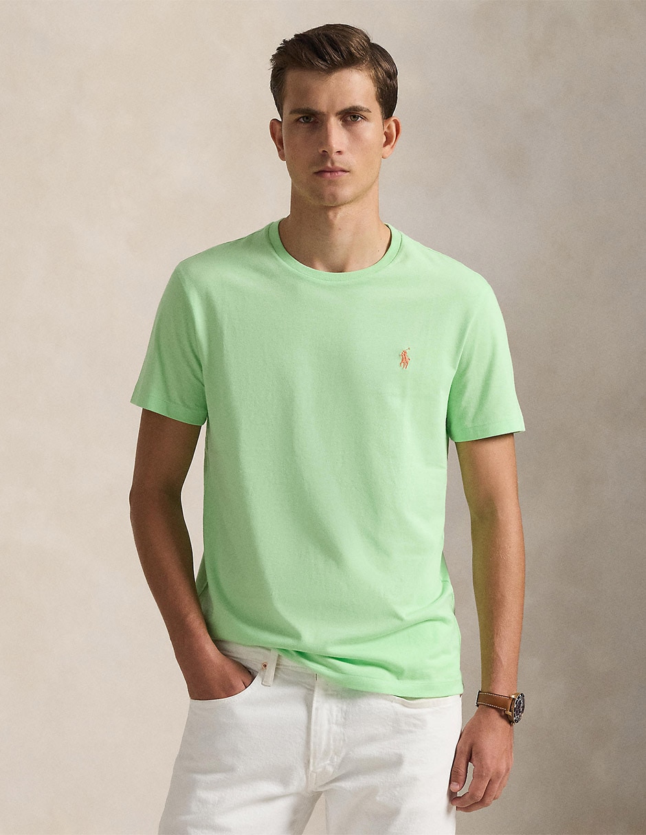Playera cuello redondo para hombre