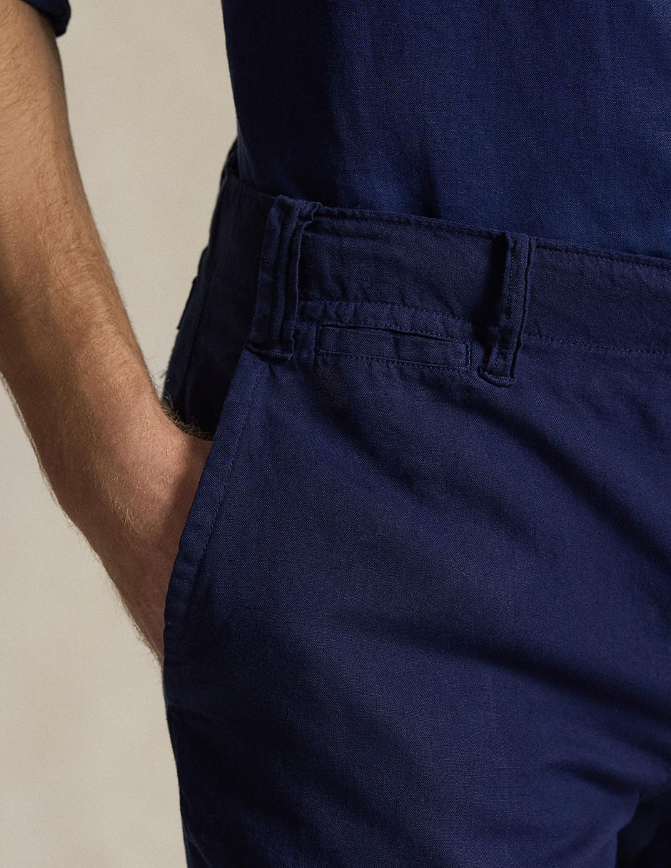 Bermuda de lino para hombre 4