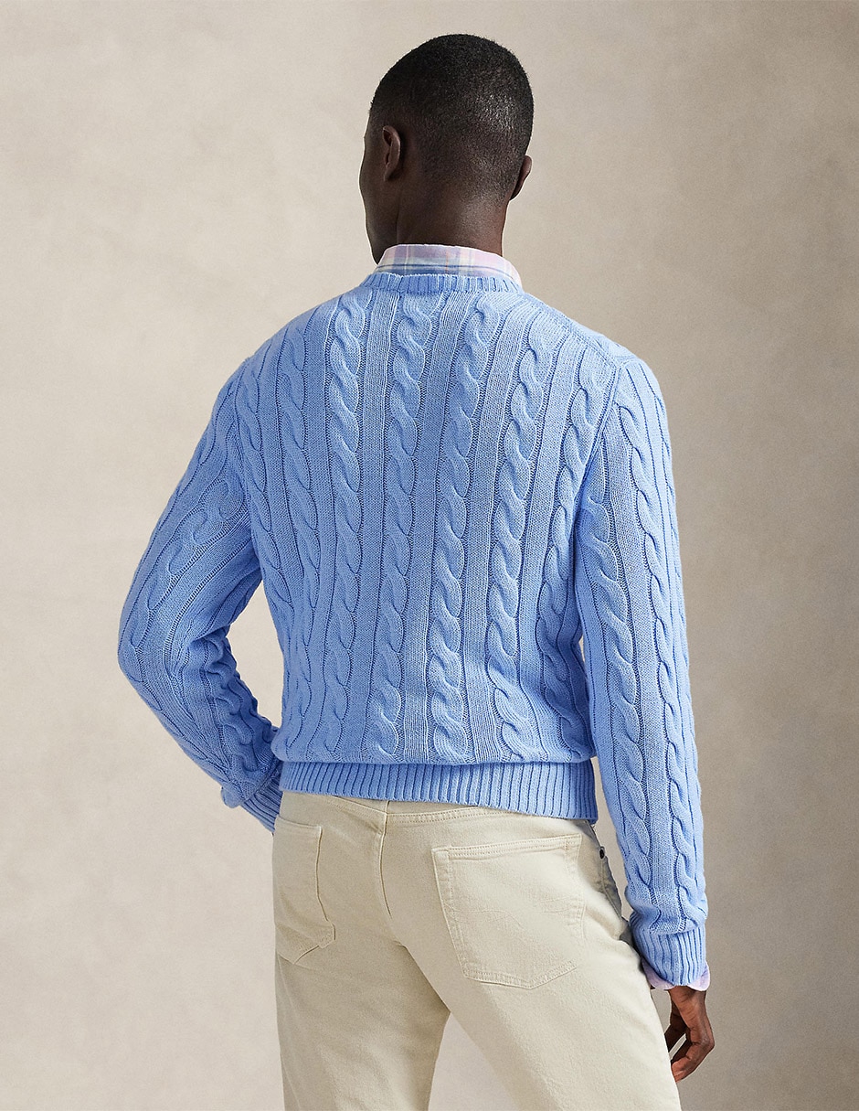 Suéter cuello redondo para hombre 2
