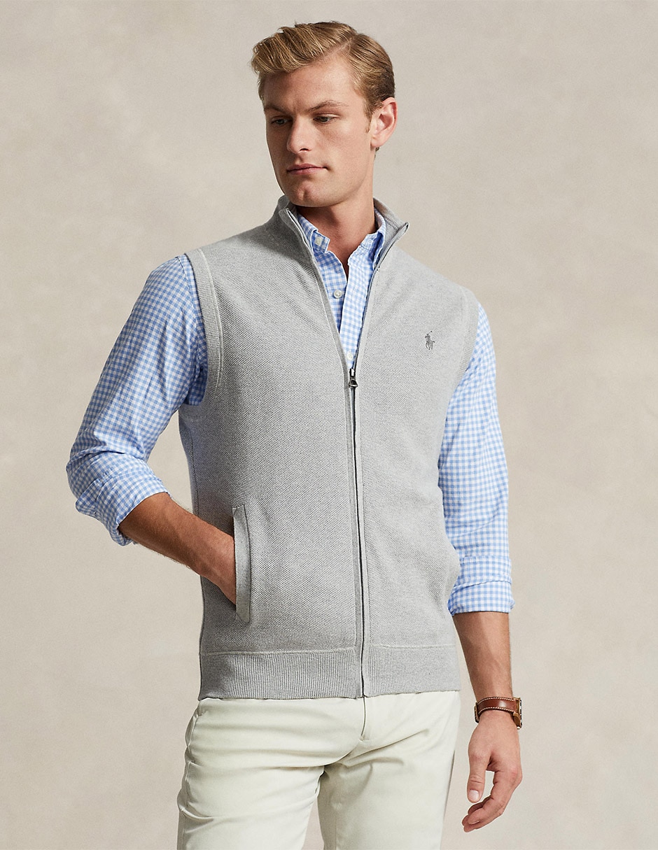 Chaleco con bolsillos para hombre