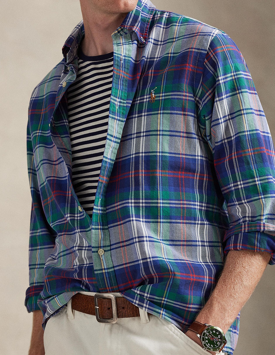 Camisa casual de algodón para hombre 4