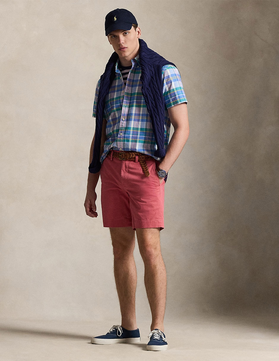 Camisa casual Polo Ralph Lauren de algodón manga corta para hombre 3