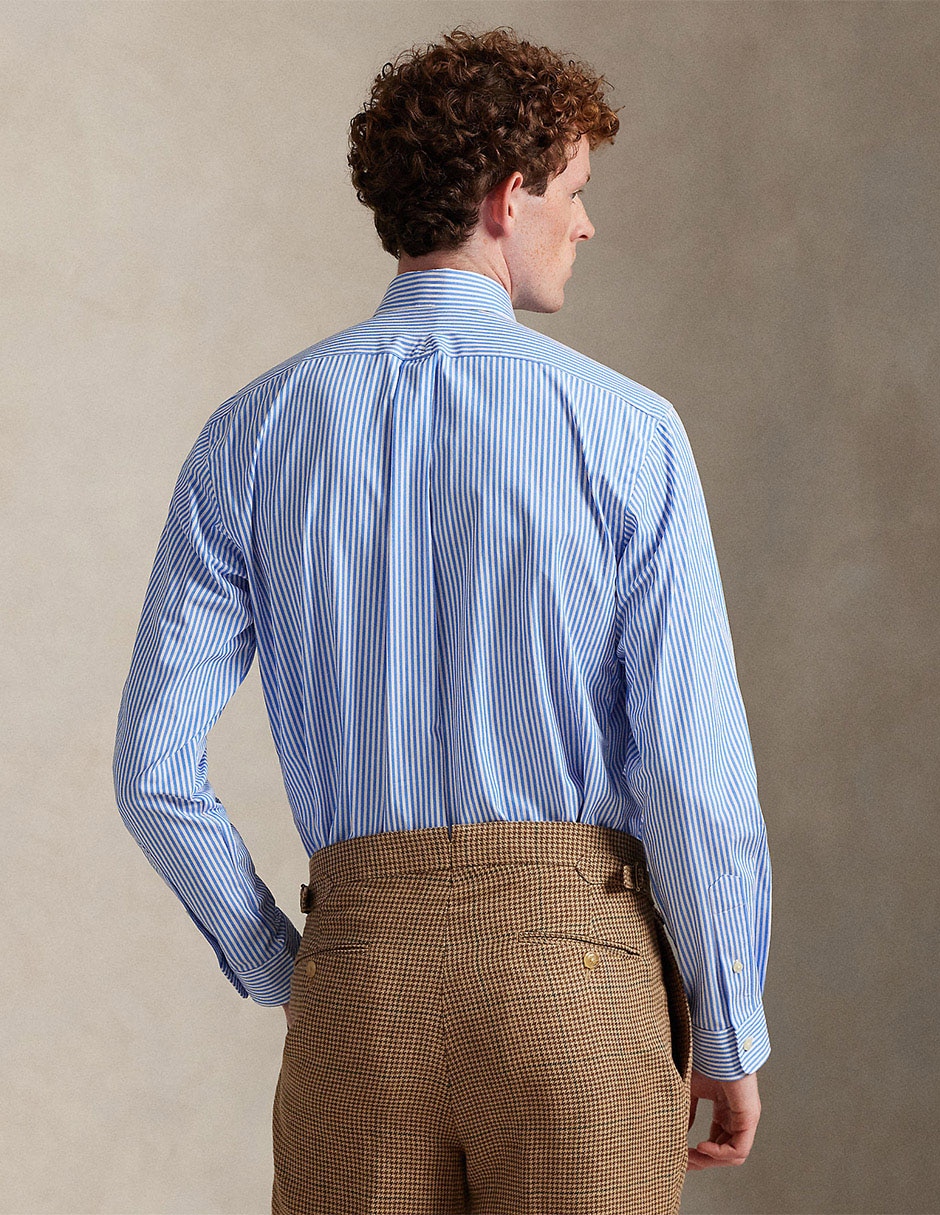 Camisa business casual de algodón manga larga para hombre 2