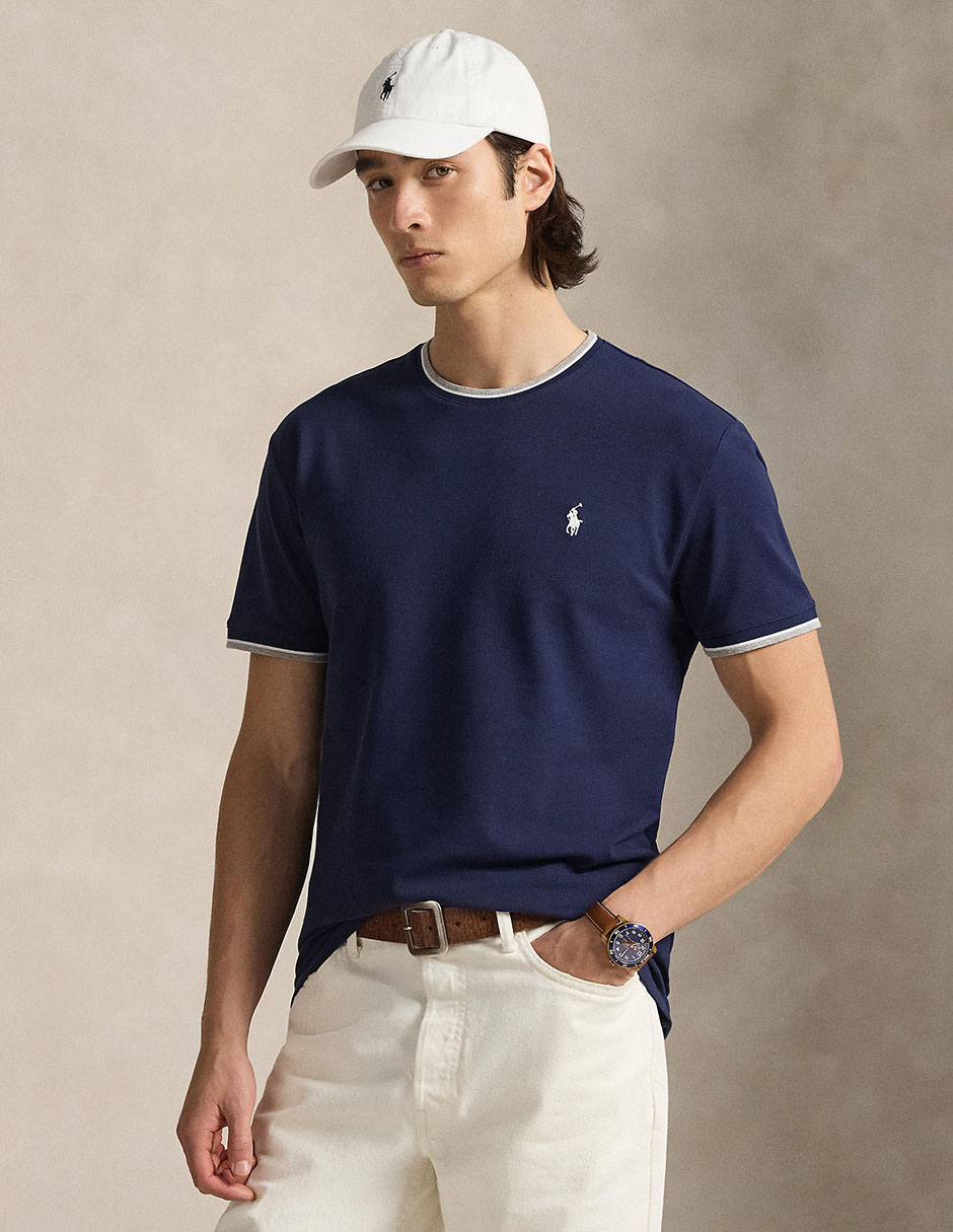 Playera cuello redondo para hombre