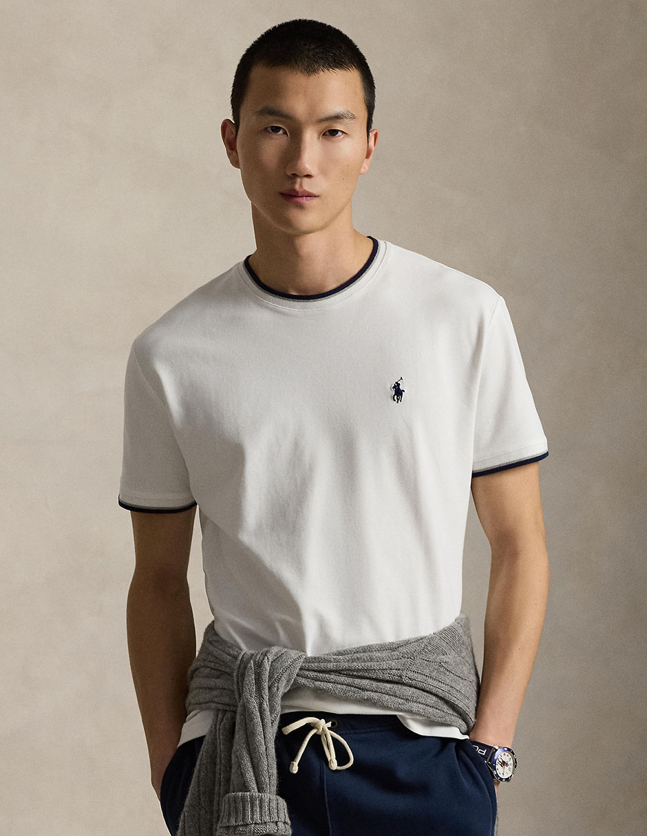 Playera cuello redondo para hombre