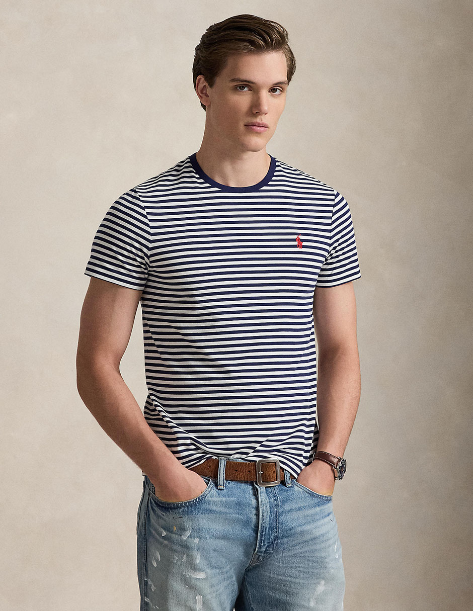 Playera cuello redondo para hombre
