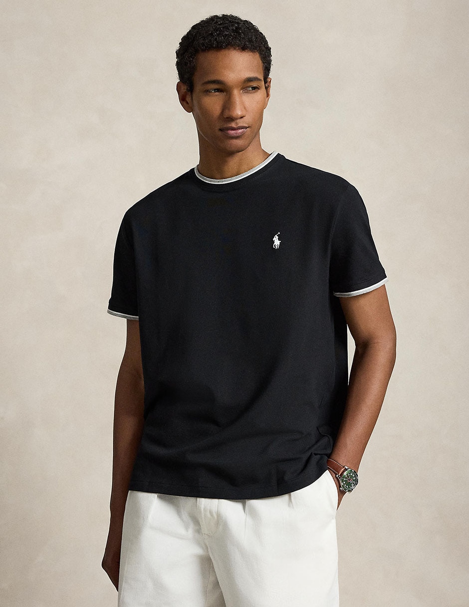 Playera cuello redondo para hombre