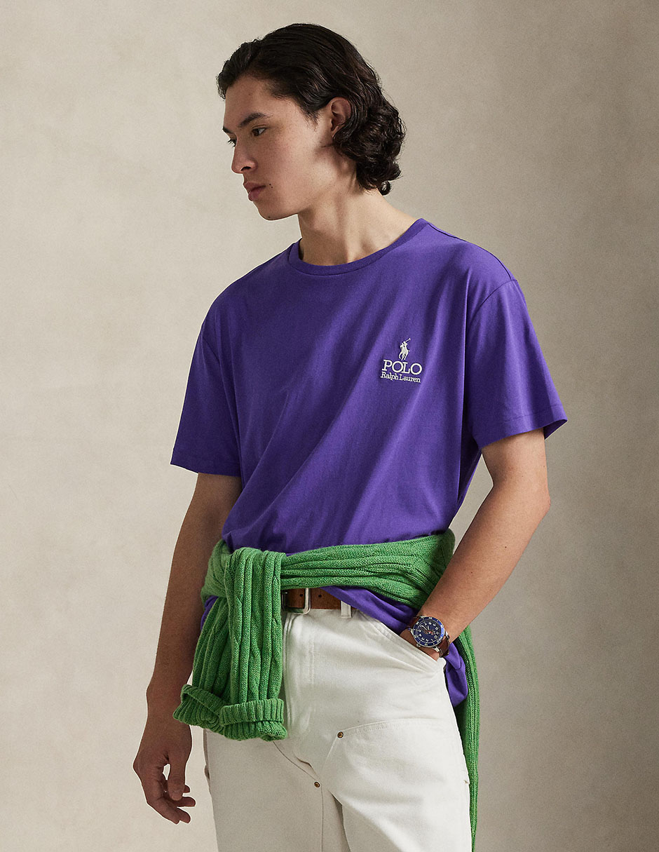Playera cuello redondo para hombre