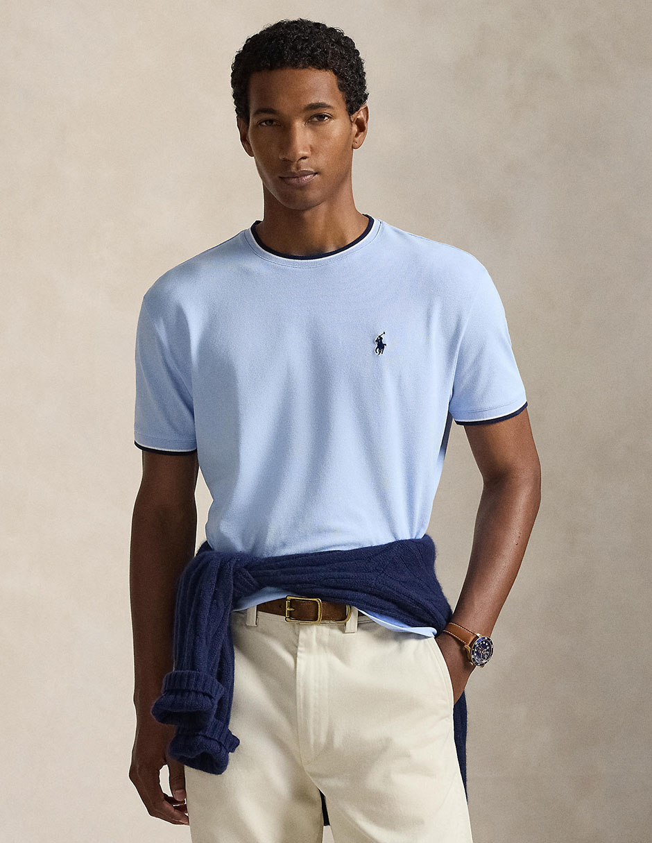 Playera cuello redondo para hombre