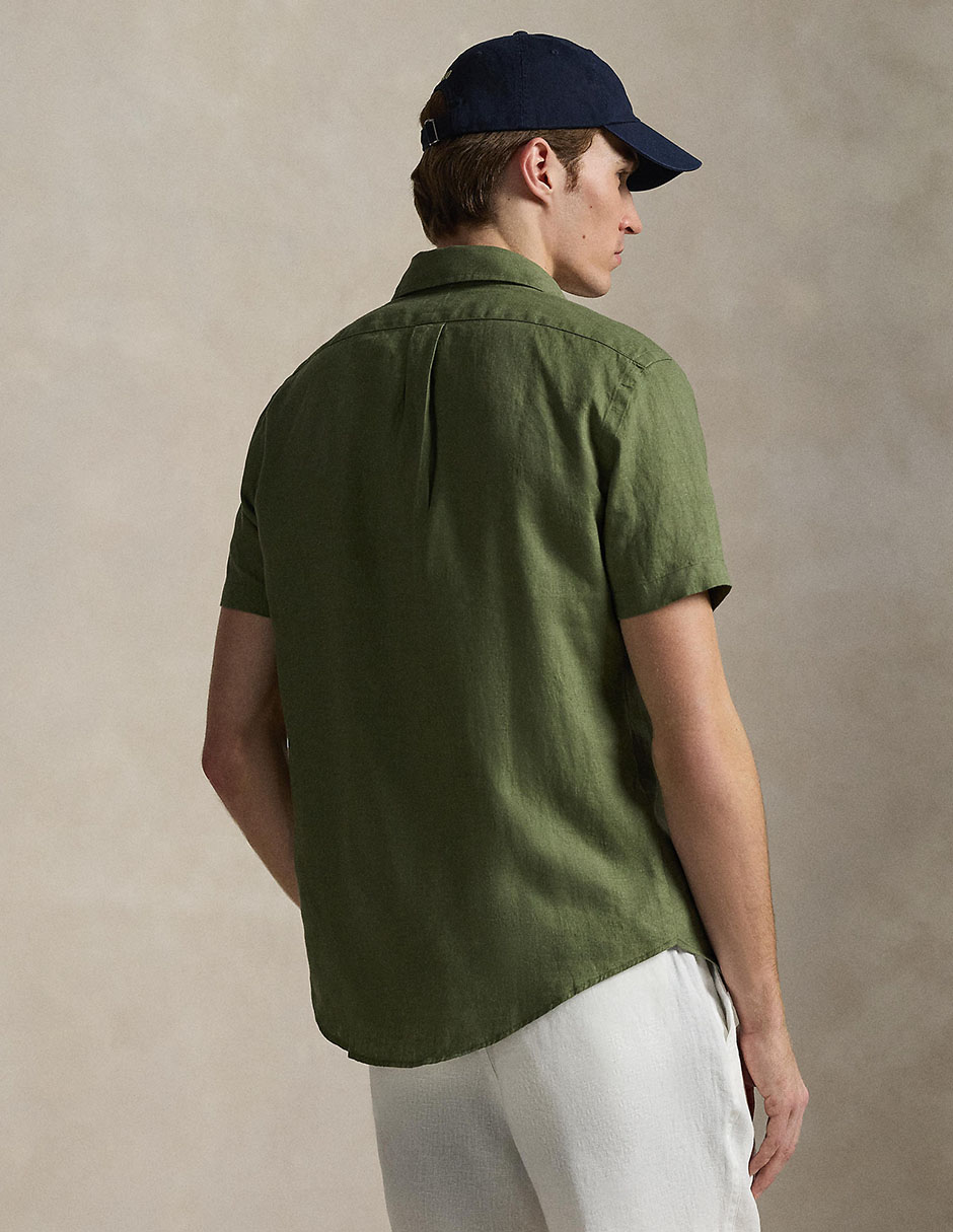 Sobrecamisa casual manga corta para hombre 2