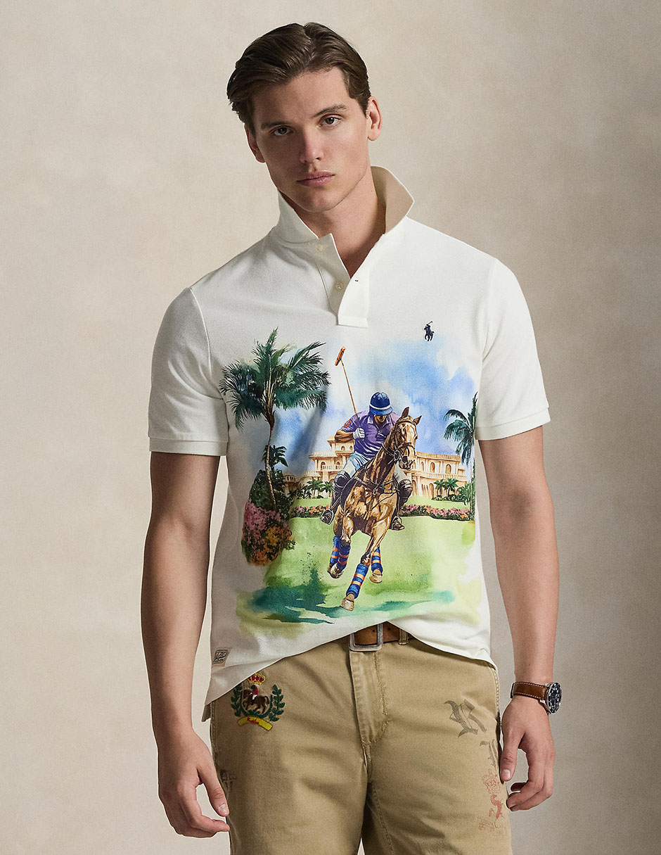 Playera tipo polo para hombre