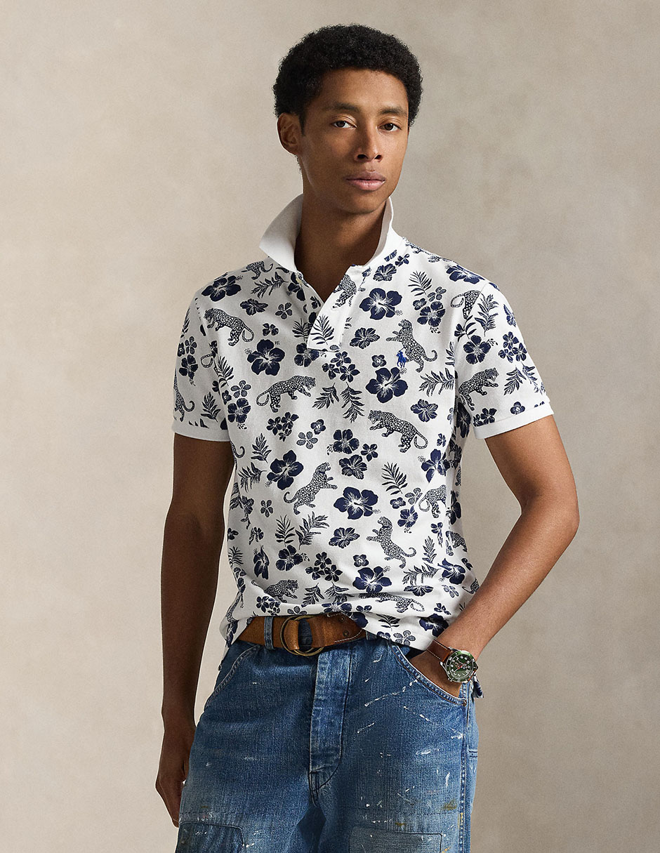 Playera tipo polo para hombre