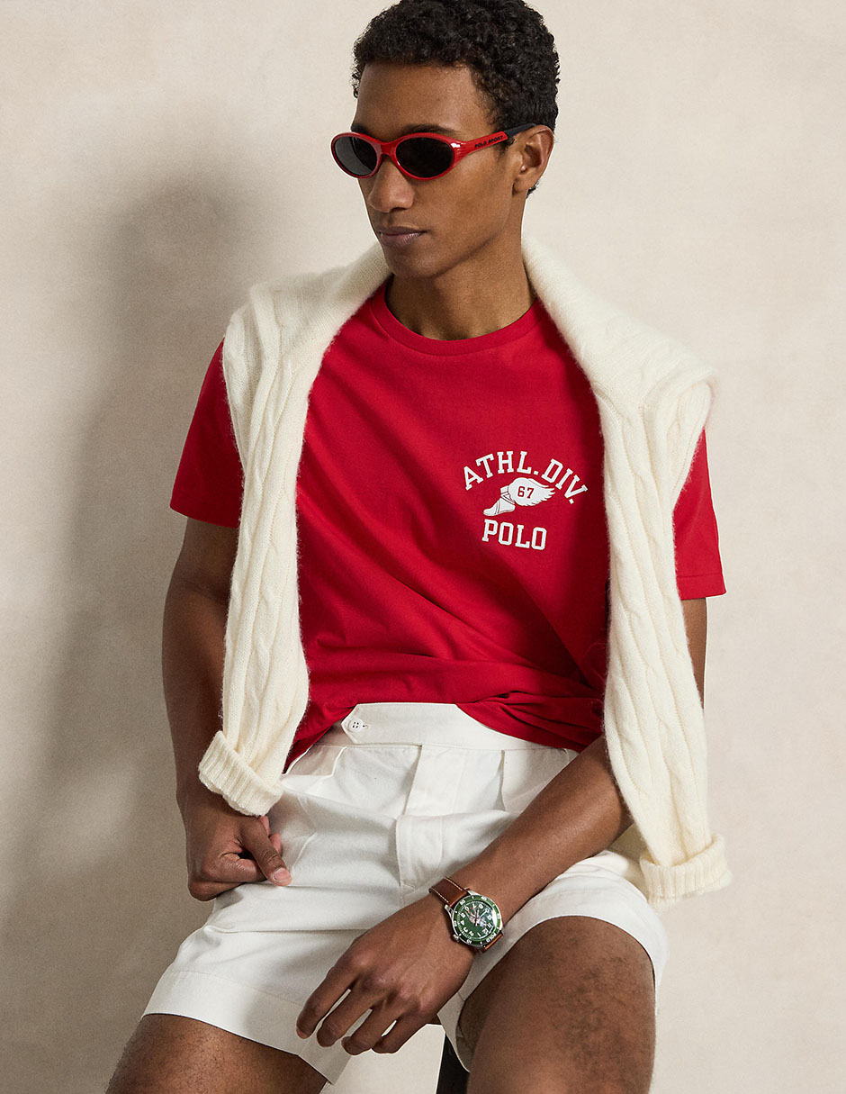 Playera Ralph Lauren cuello redondo para hombre 4