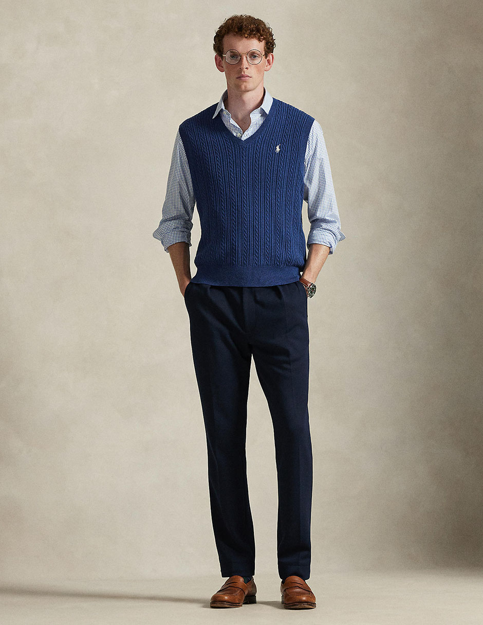 Chaleco trenzado para hombre 3