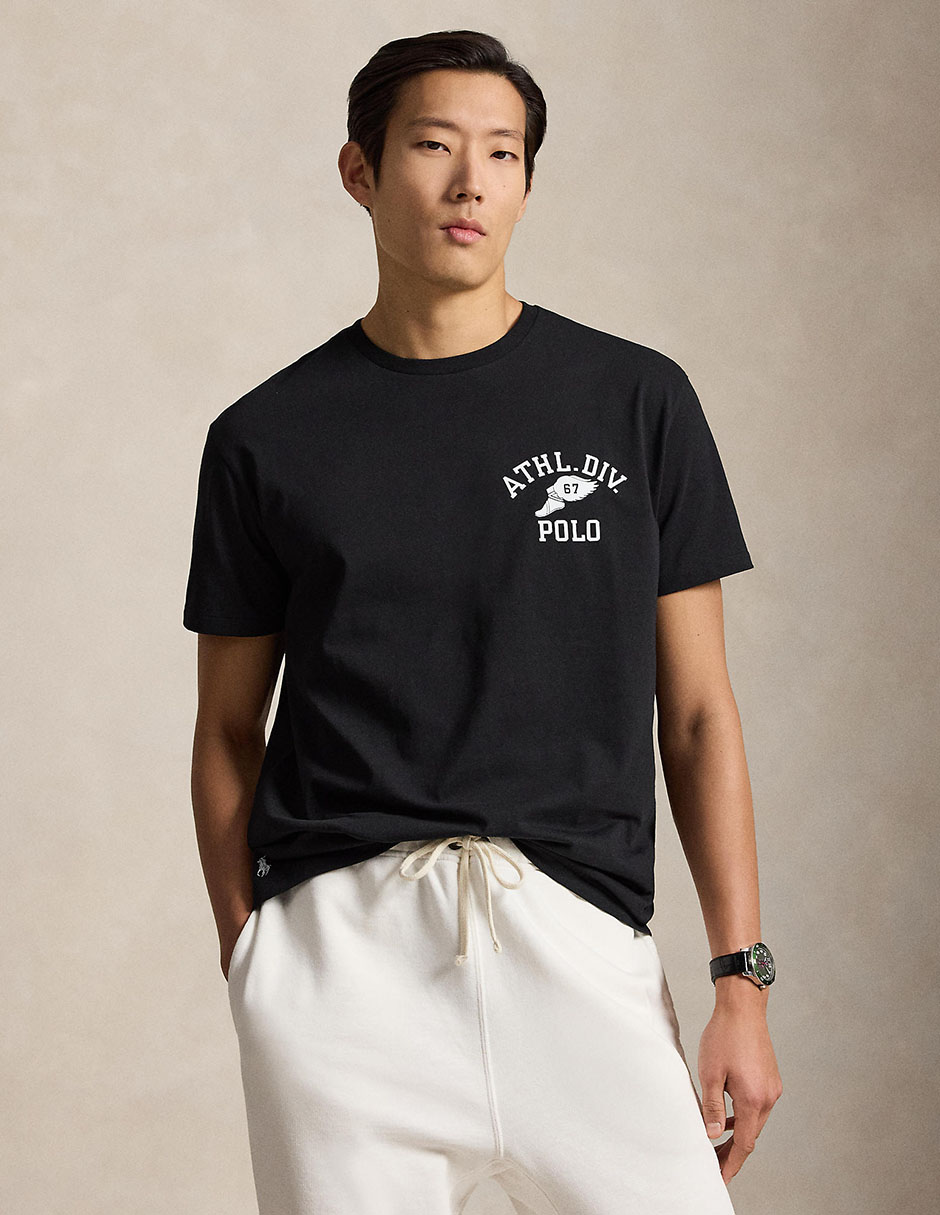 Playera cuello redondo para hombre