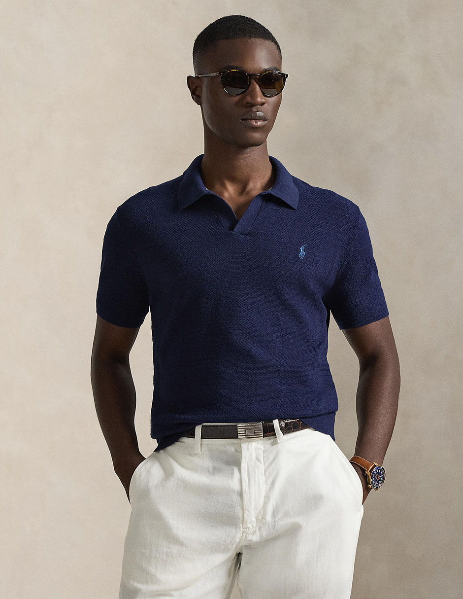 Playera tipo polo para hombre