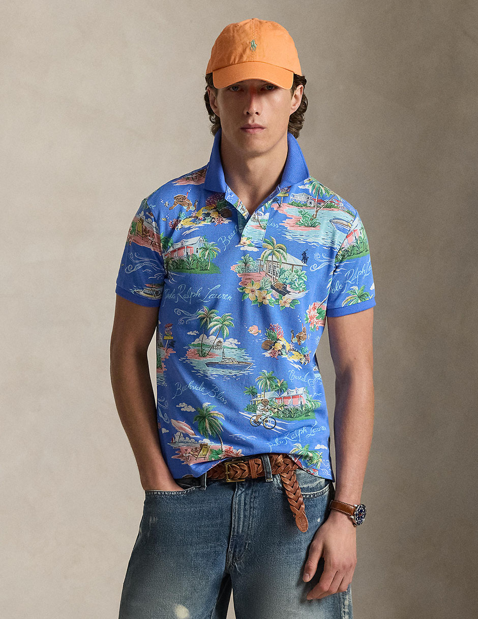 Playera tipo polo para hombre