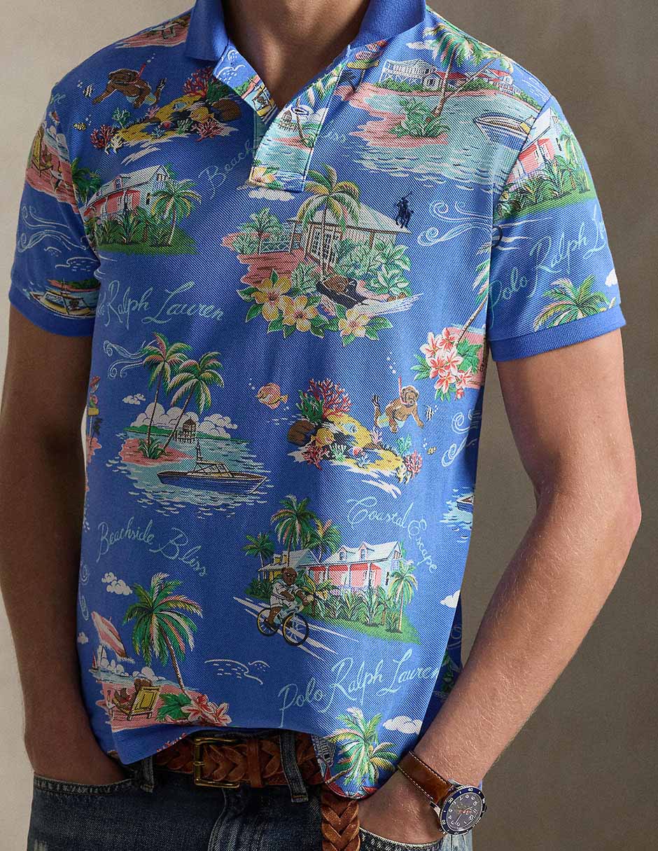 Playera tipo polo para hombre 4