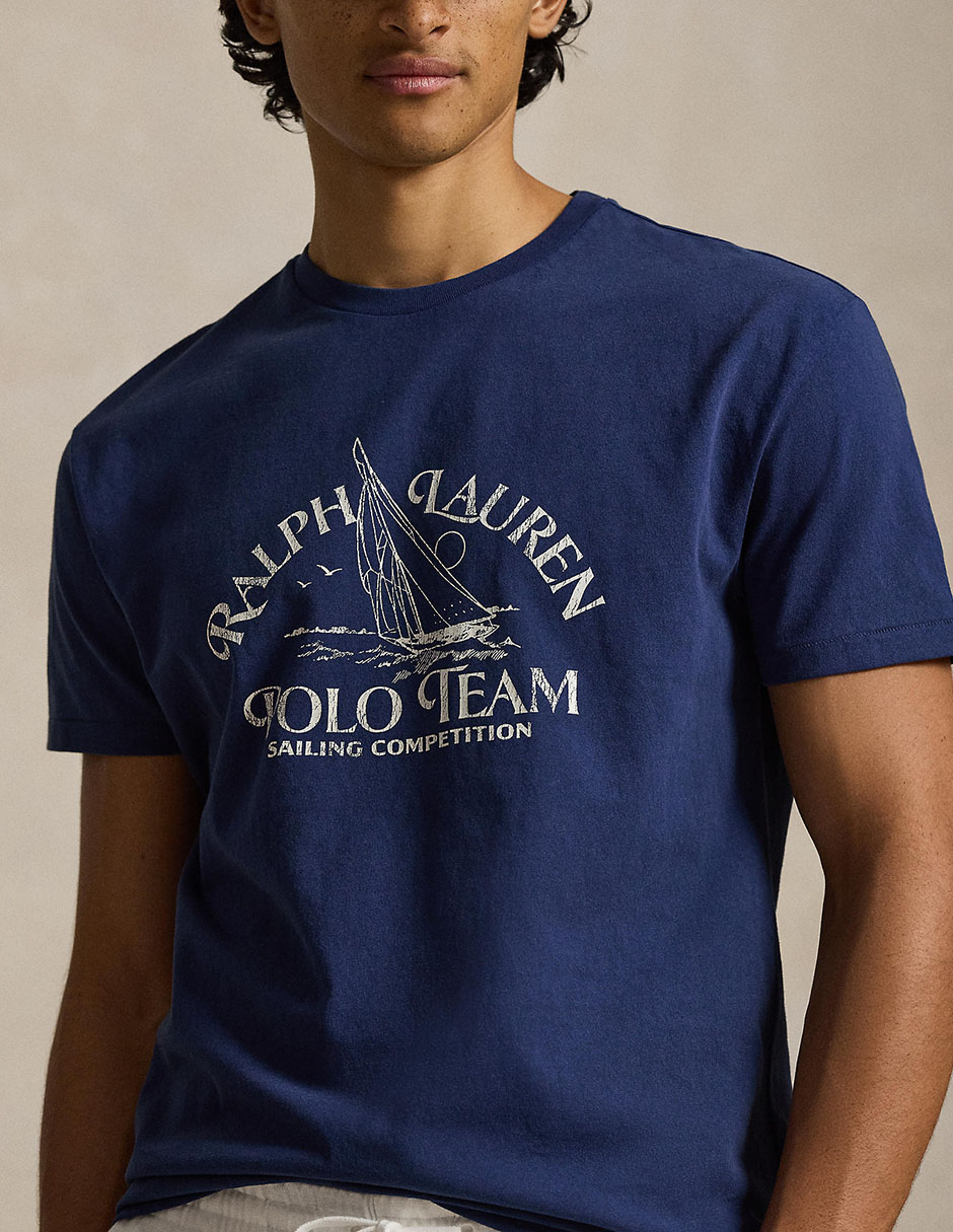 Playera cuello redondo para hombre 4