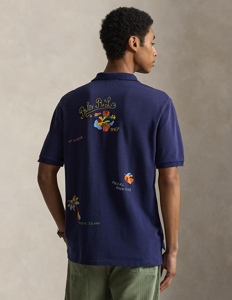 Playera tipo polo Surf Club para hombre 2