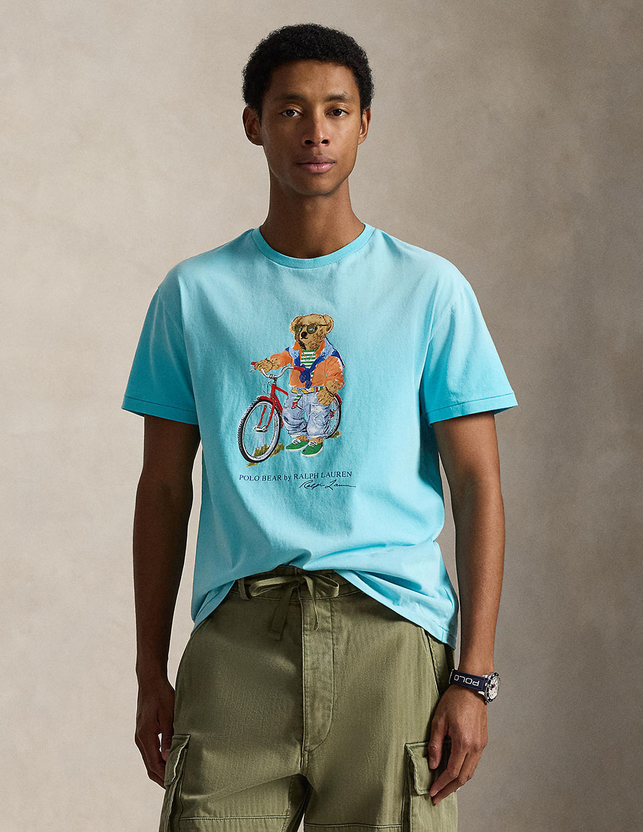 Playera cuello redondo para hombre