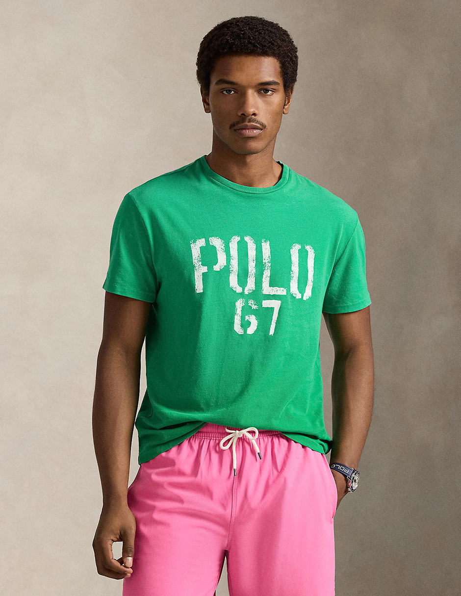 Playera cuello redondo para hombre