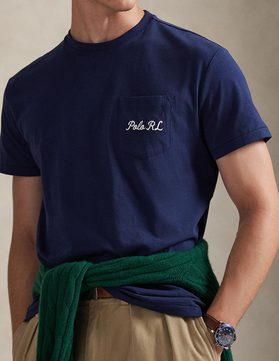 Playera cuello redondo para hombre 4