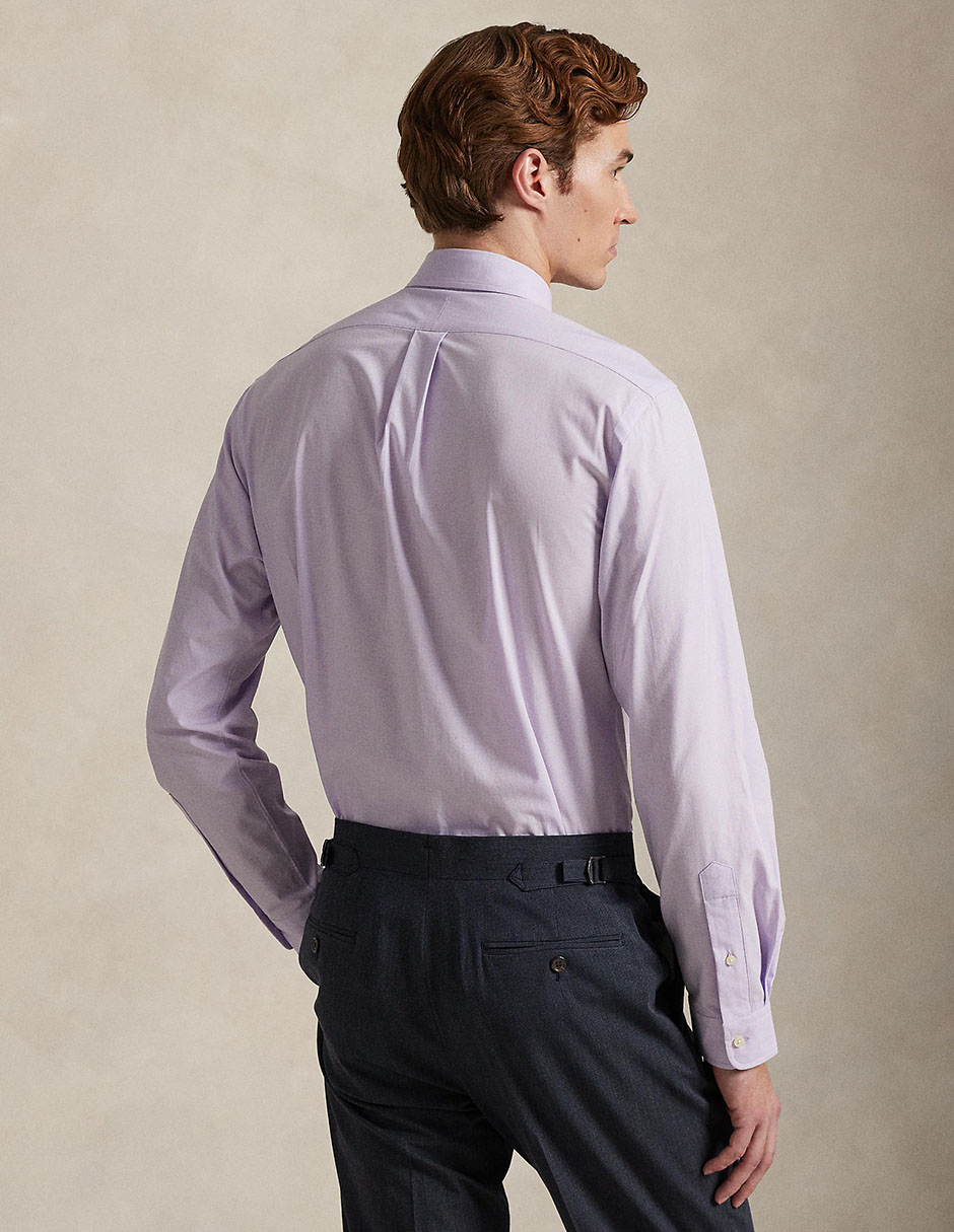 Camisa casual de algodón manga larga para hombre 2
