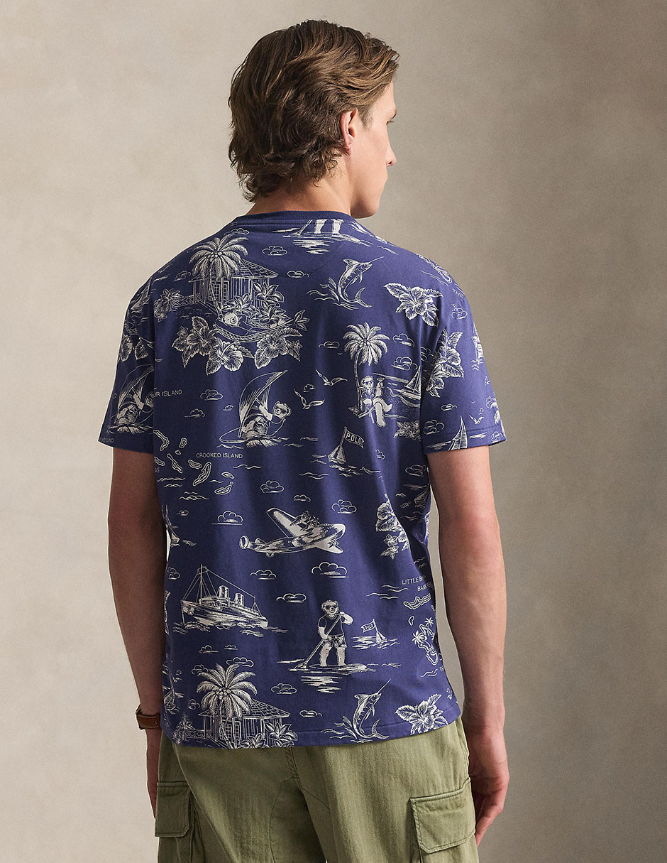 Playera cuello redondo para hombre 2