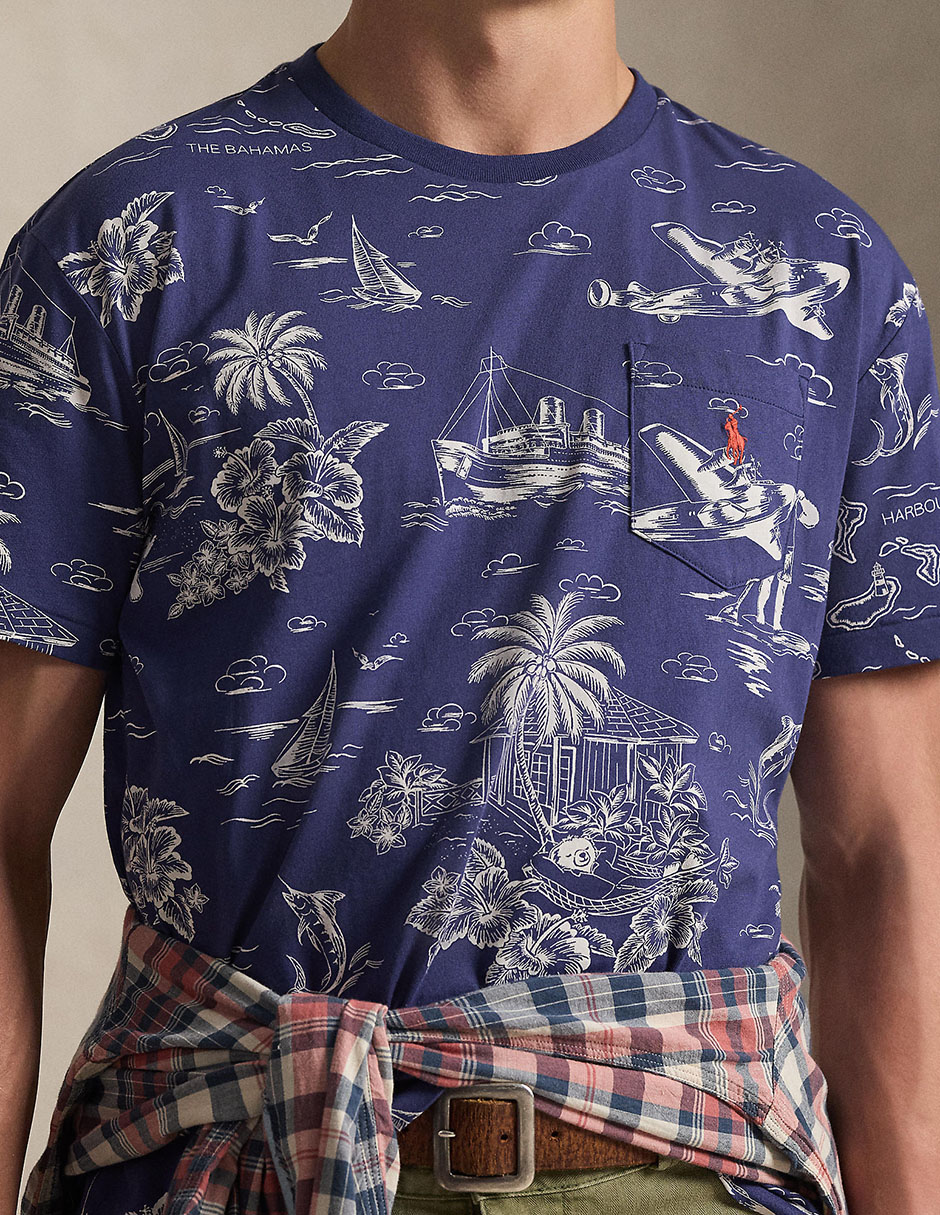 Playera cuello redondo para hombre 4