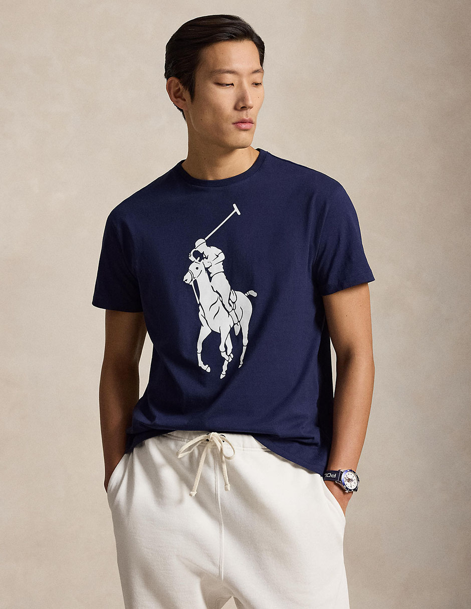 Playera cuello redondo para hombre
