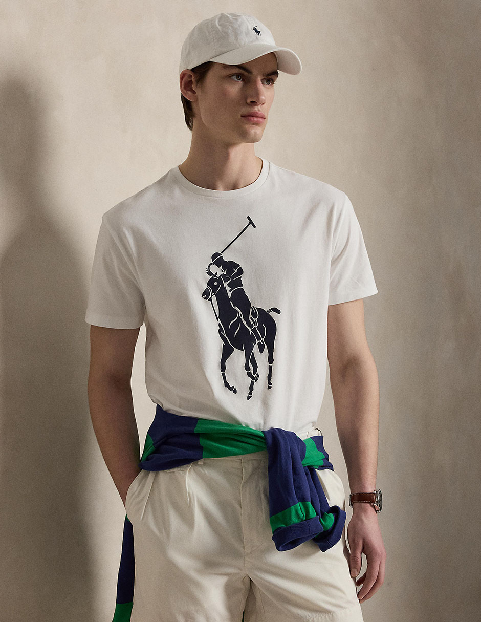 Playera cuello redondo para hombre