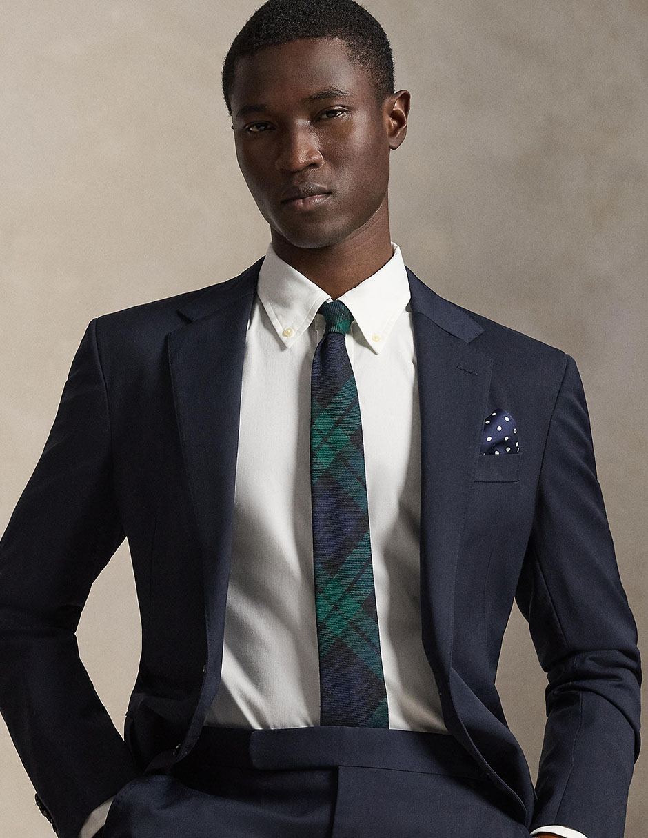 Camisa business casual de algodón manga larga para hombre 4