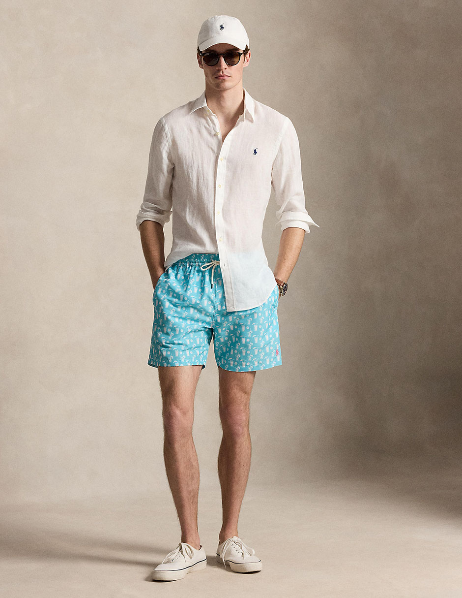 Traje de baño con bolsillos para hombre 3