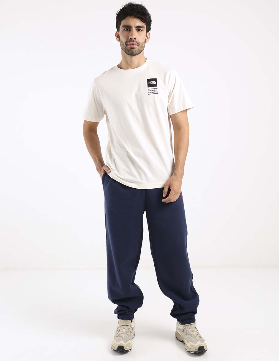 Pants regular con elástico para hombre 2