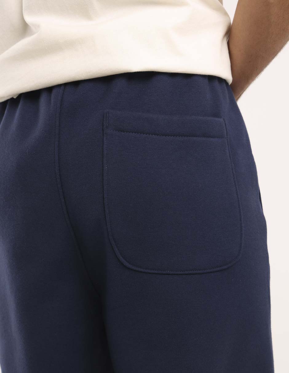 Pants regular con elástico para hombre 5