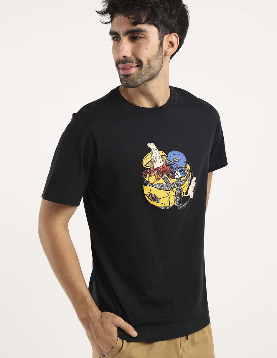 Playera M Woodland Wanderer cuello redondo para hombre 2