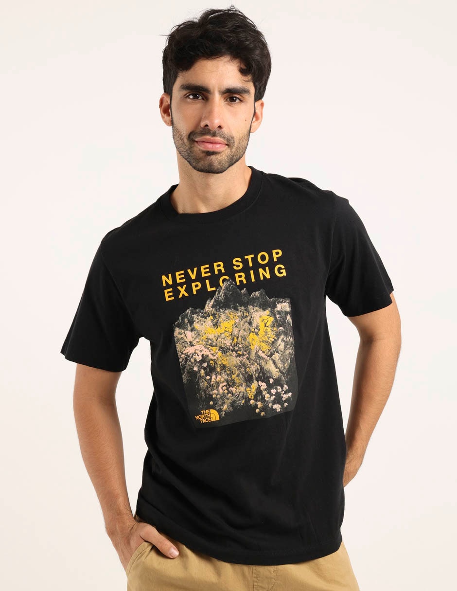 Playera M Boulder Breeze cuello redondo para hombre