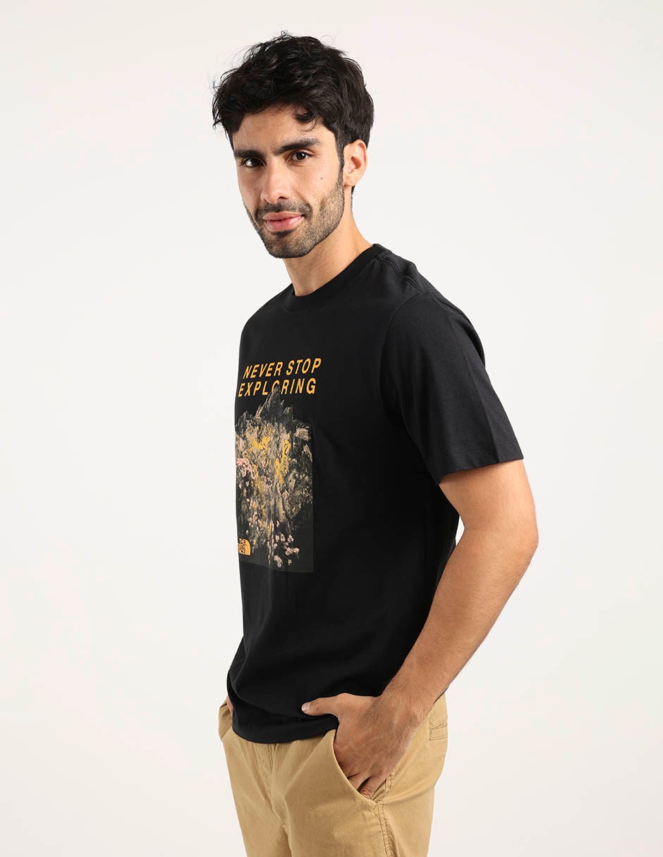 Playera M Boulder Breeze cuello redondo para hombre 2
