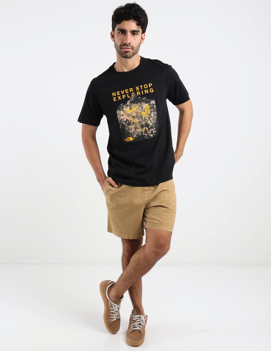 Playera M Boulder Breeze cuello redondo para hombre 3