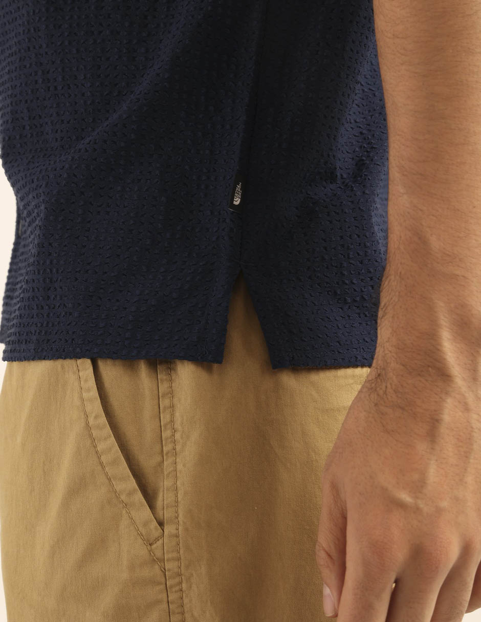 Camisa casual manga corta para hombre 5