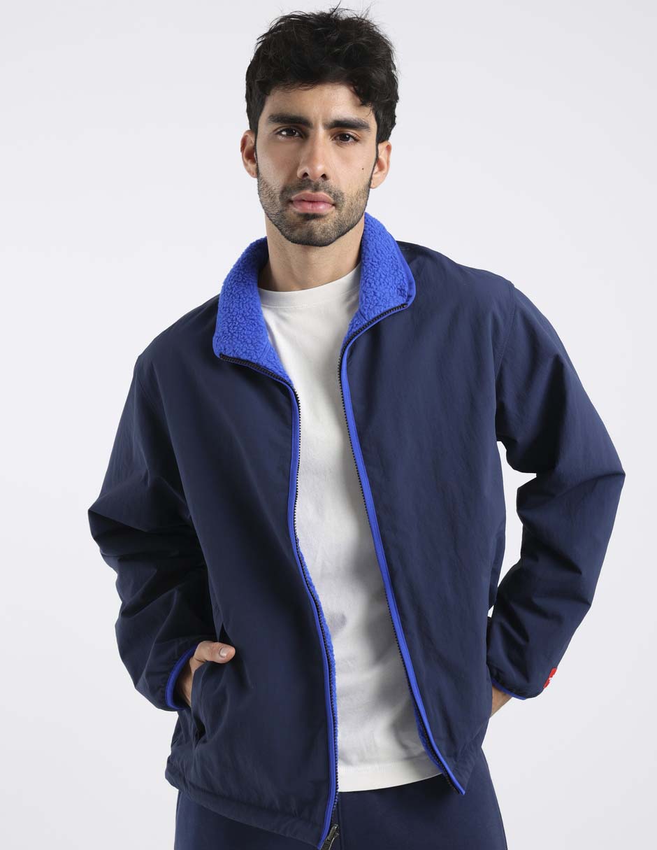 Chamarra casual reversible para hombre 2