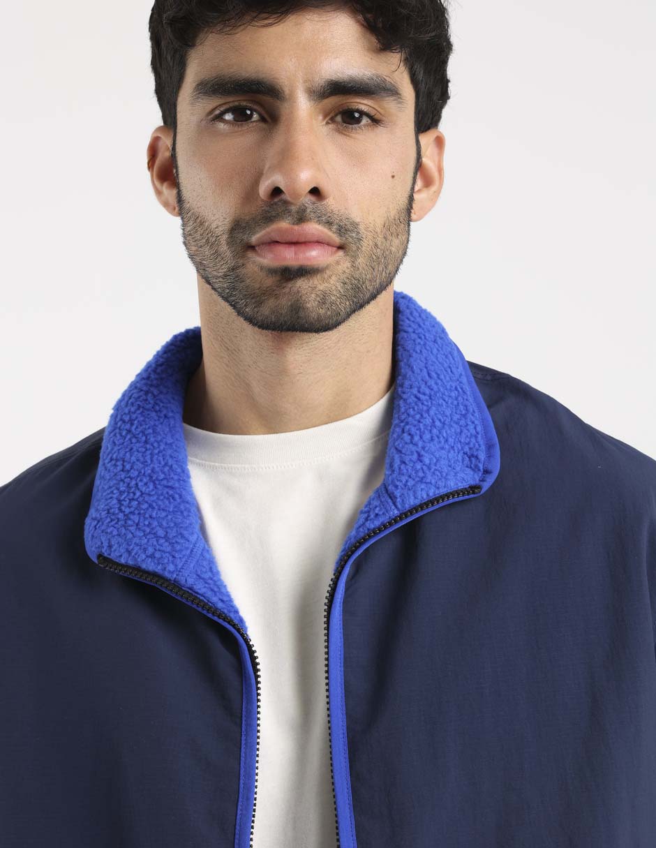 Chamarra casual reversible para hombre 5