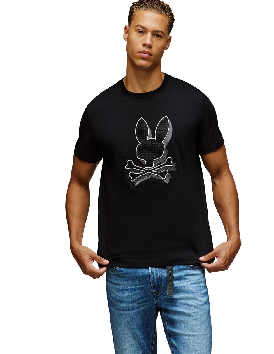 Playera cuello redondo para hombre