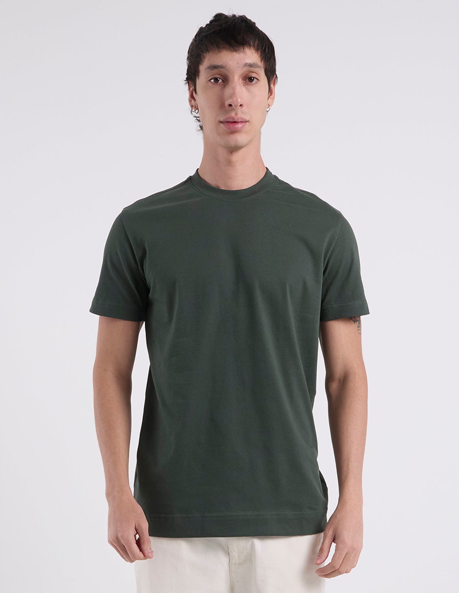 Playera cuello redondo para hombre 2