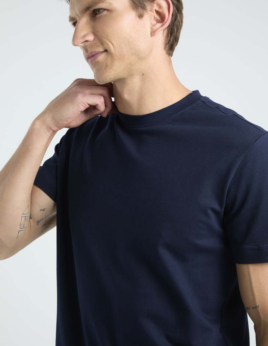 PLAYERA SCAPPINO TSHI0, M, AZUL MARINO
