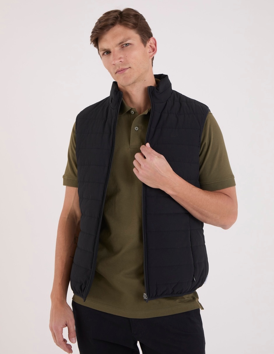 Chaleco con bolsillos para hombre